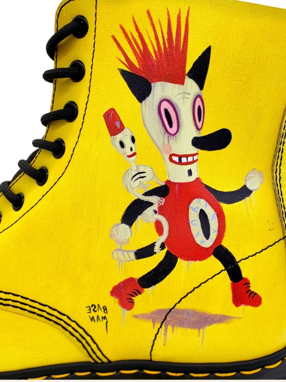 Dr. Martens x Gary Baseman Toby Yellow Mens size 11 NEW!!! EXTREMELY RARE!!! - Picture 6 of 12
